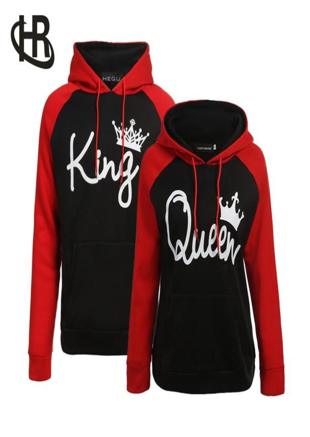 Sweatshirt com capuz King e Queen conjunto namorados - Personalizei