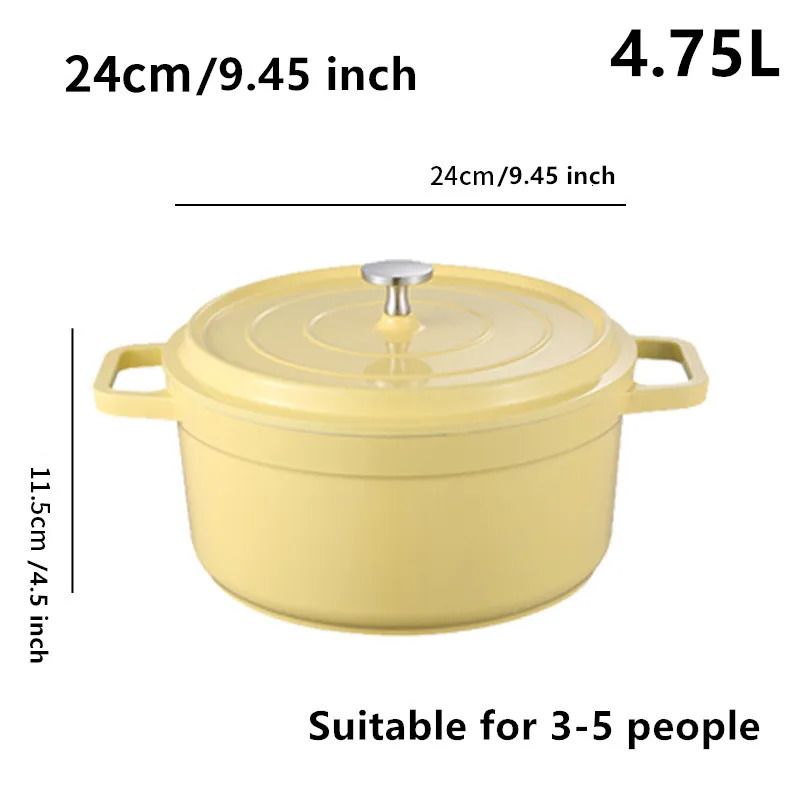 Yellow Dutch Oven