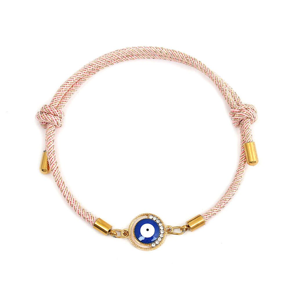 Pink Gold Rope Gold Diamond Devil#039; s Ey