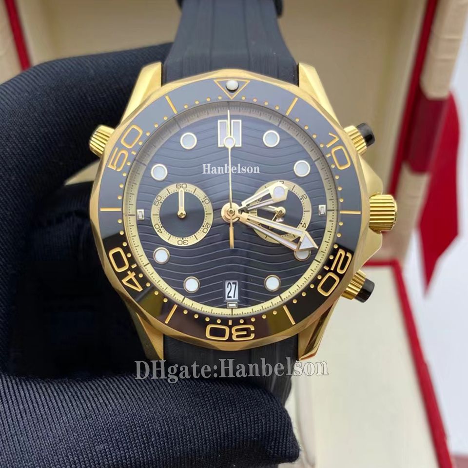 9. Ceramic Bezel All Gold Two Tone Dial