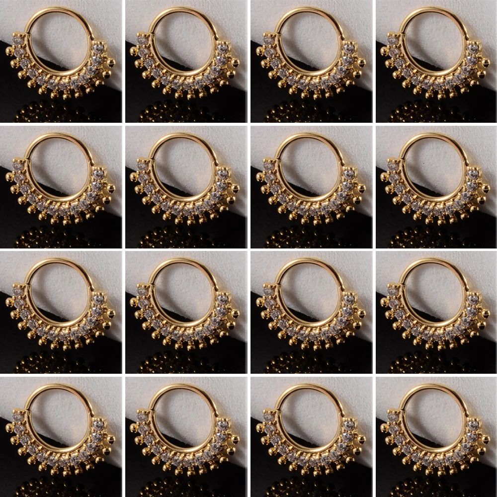 16pcs Style B Gold-168mm