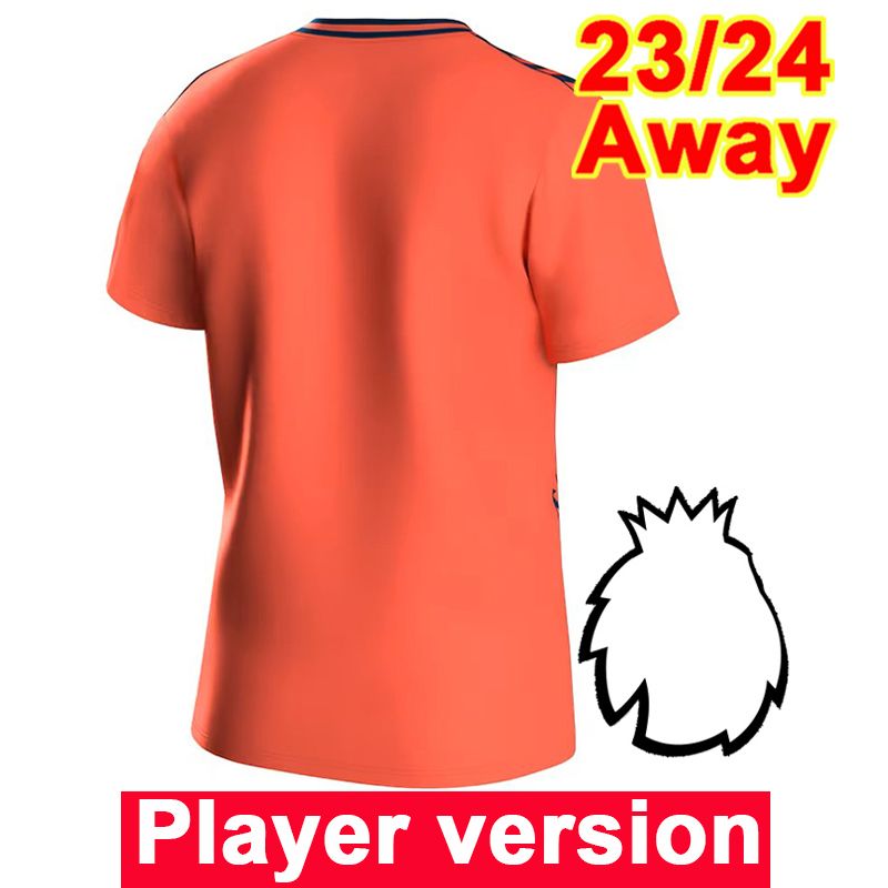 QY19492 23 24 Away Premie。リーグ。パッチ