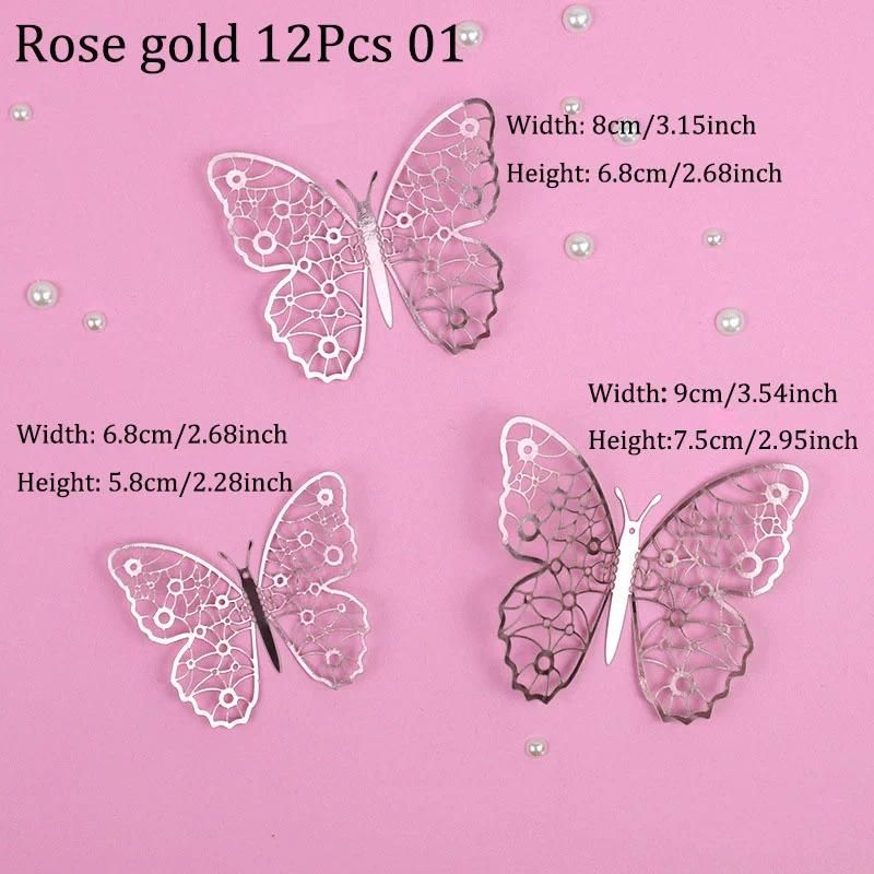 Or rose 12PCS 01