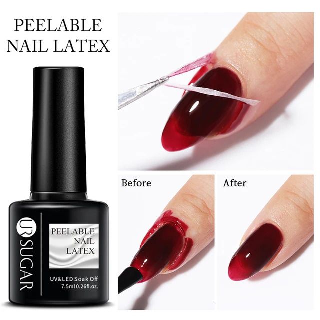 Skalbar nagel latex