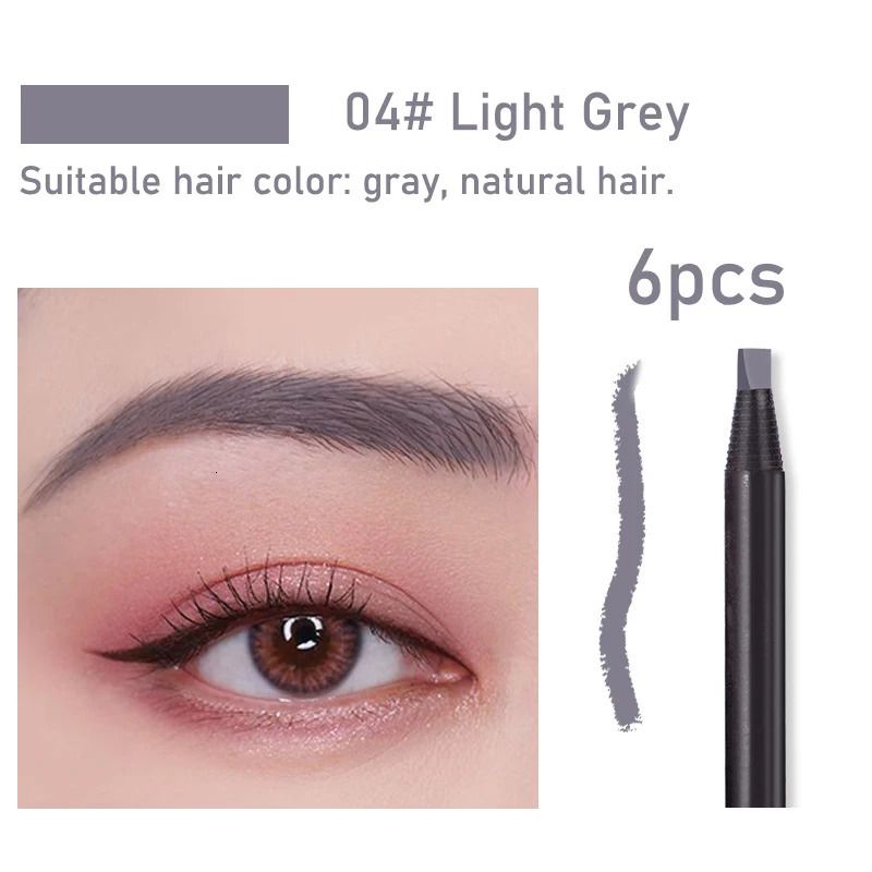 6pcs light gray