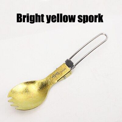 bright yellow spork