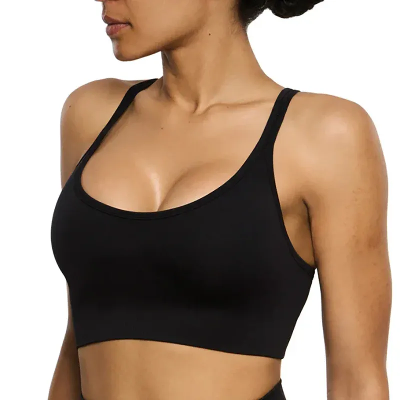 Black Camisole Bra