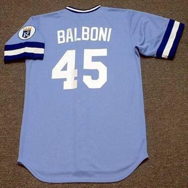 45 Steve Balboni 1985 Blue