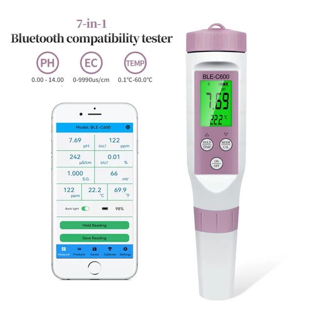 Bluetooth pH -mätare