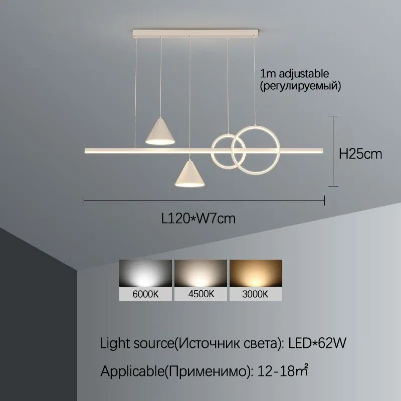 3 renkli bir beyaz l120cm