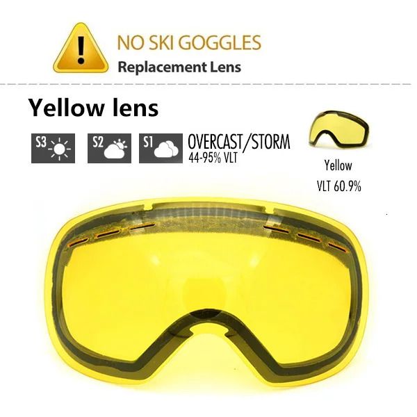 only yellow lens