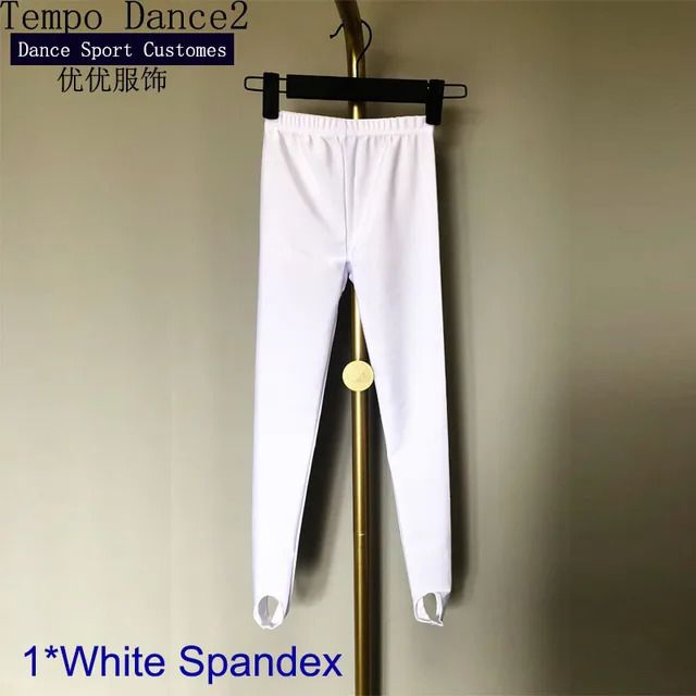white spandex