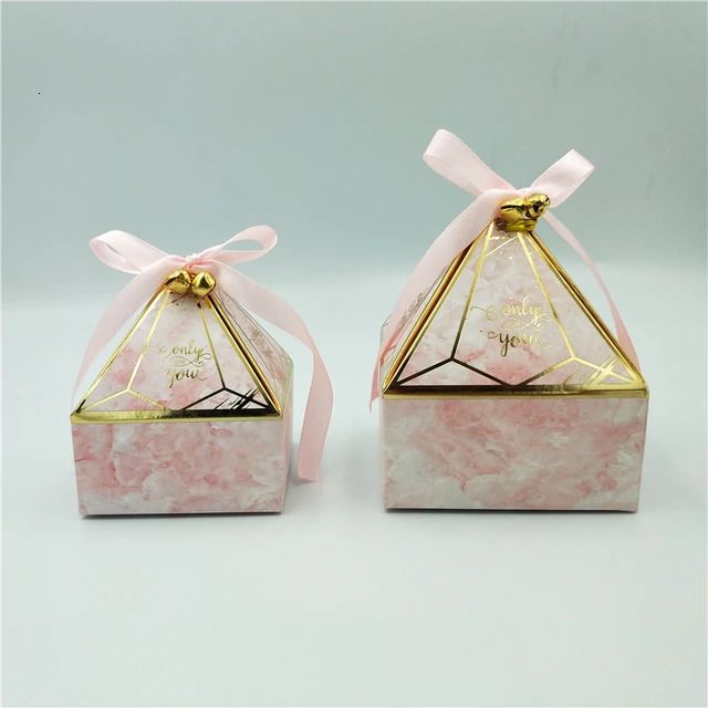 Pink-Bell-50 PCS-L 8.5x8.5x10cm