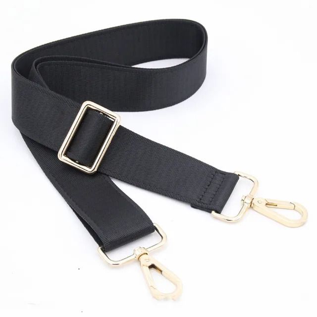 Black A-Metal Gold-largeur 3.8cm