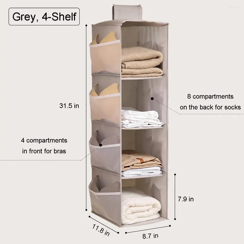 Grey 4 Tier