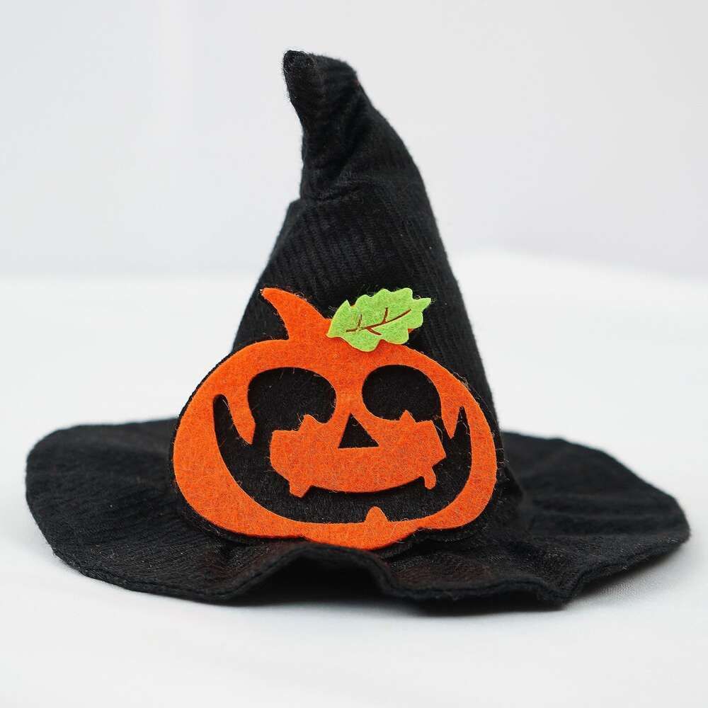 black pumpkin hat