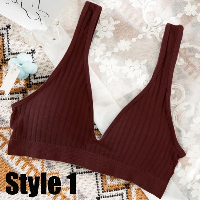 Padded Wine red Tops