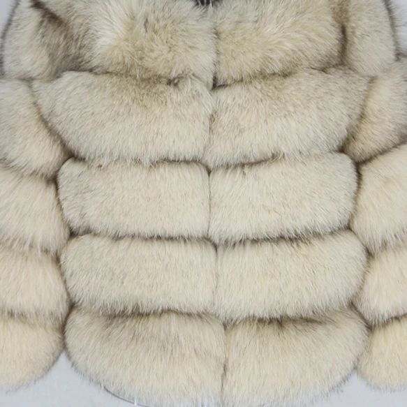 Beige Big Fur