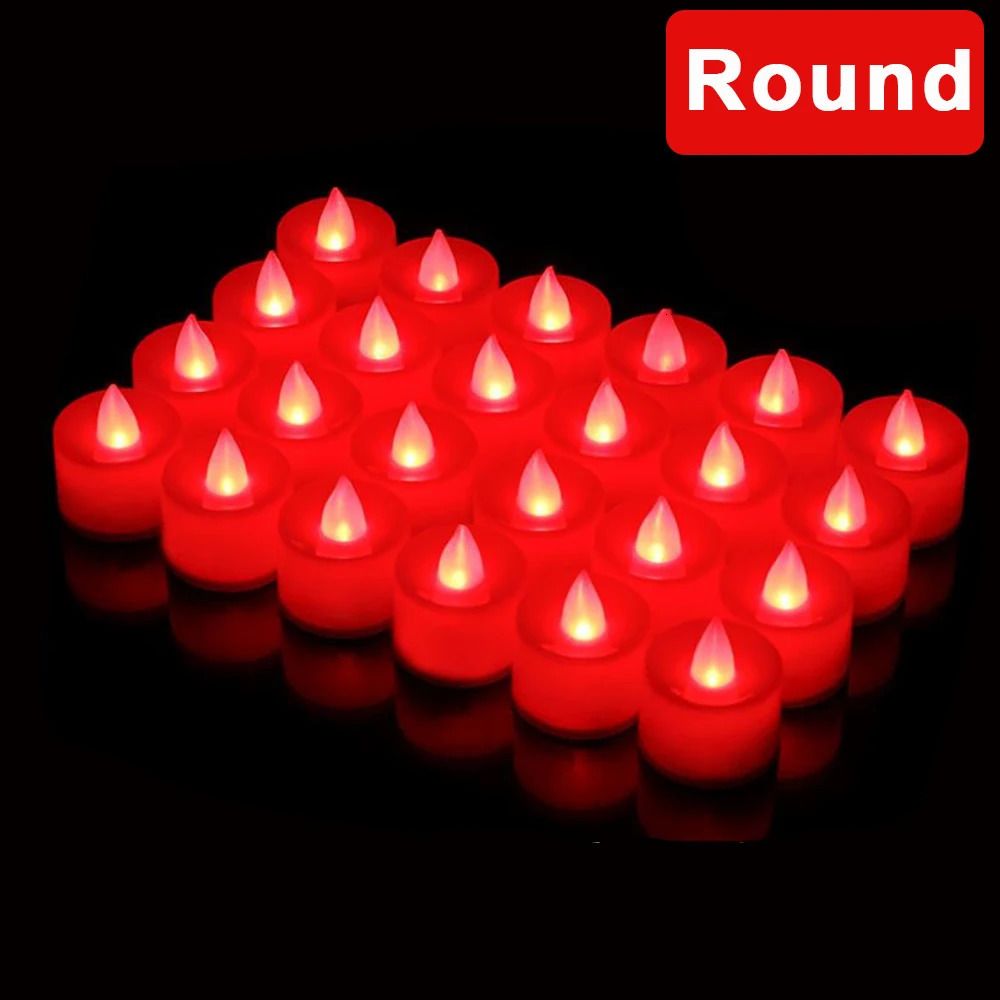 Red-a(round)-12pcs