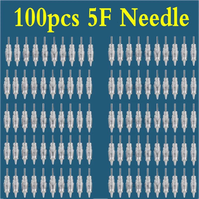 100pcs 5f aiguille