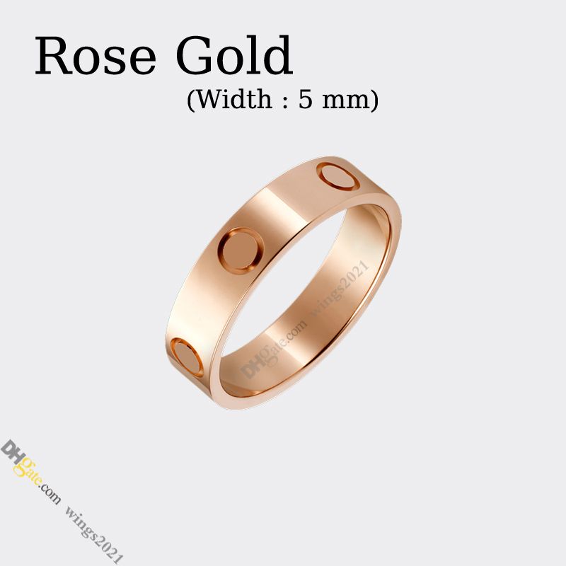 Różowe złoto (5mm)