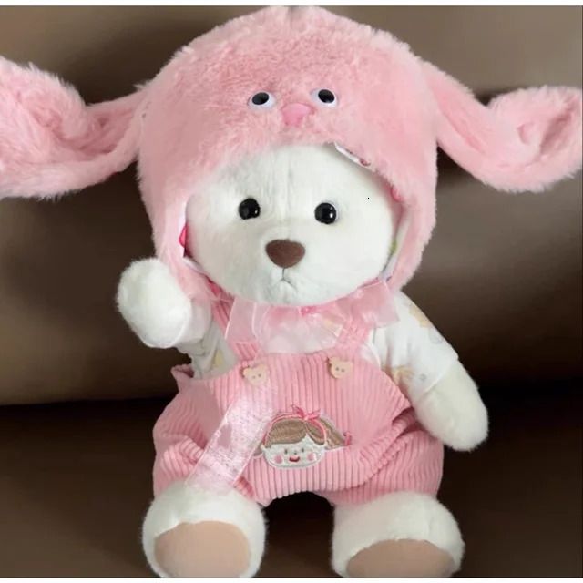 coniglietto rosa con orso