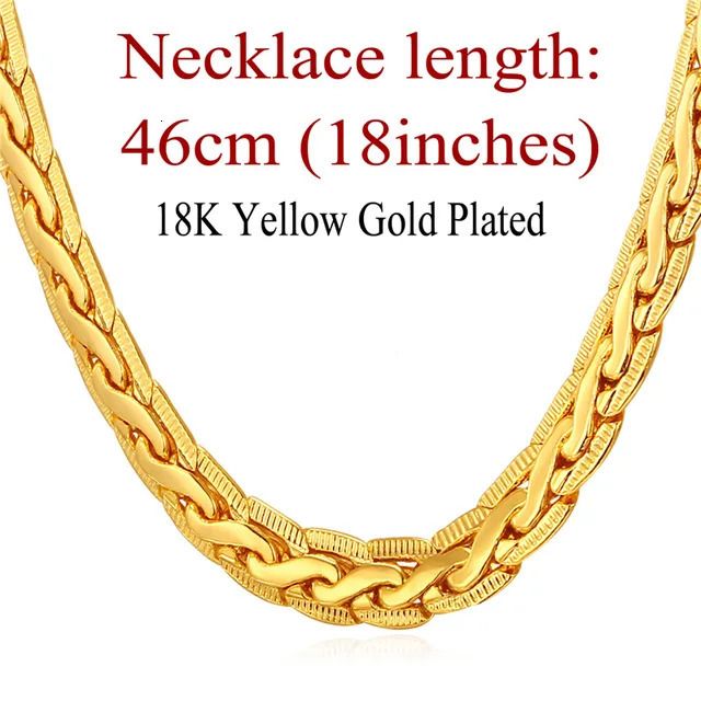 Gelbes Gold 18inch