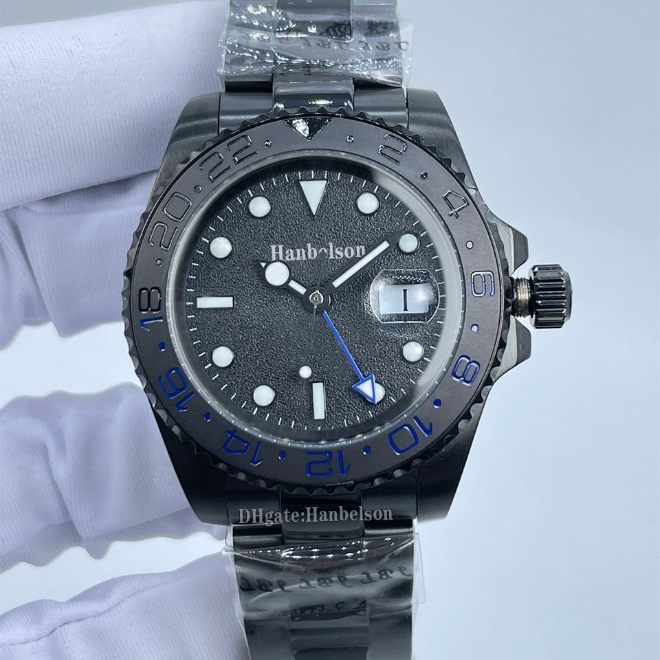 GMT MAD Black steel strap style 1