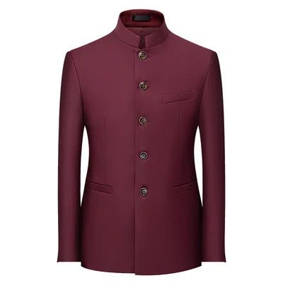 jacket-wine red