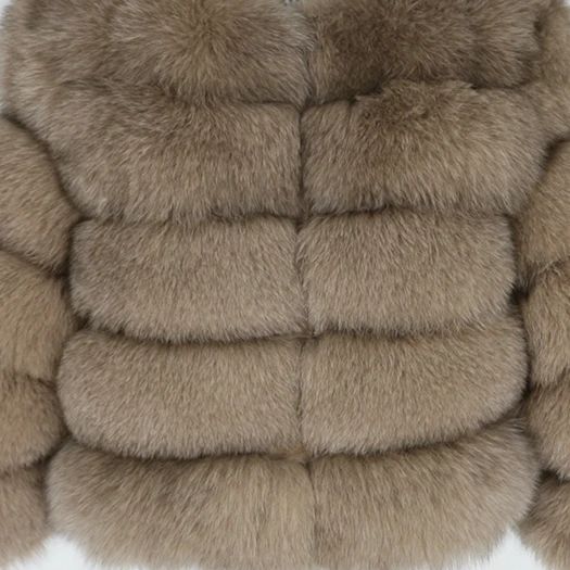 Light Khaki Big Fur