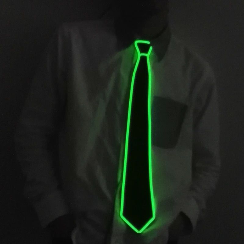 green tie