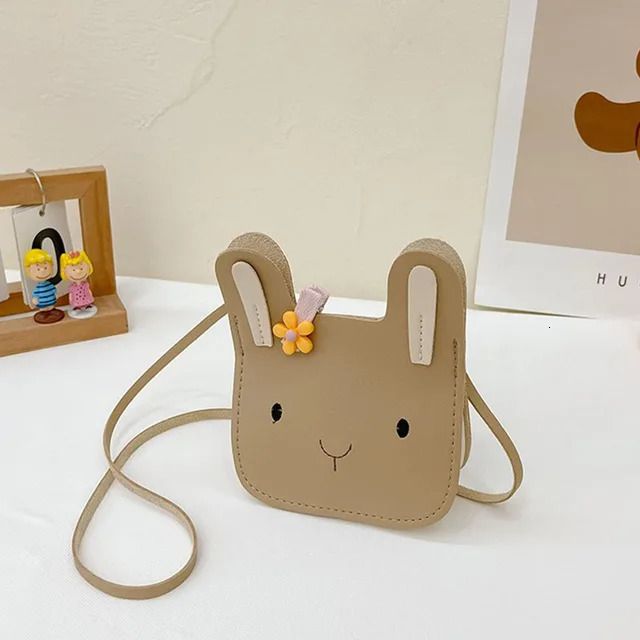 square khaki rabbit