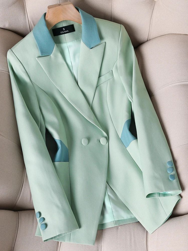 groene blazer