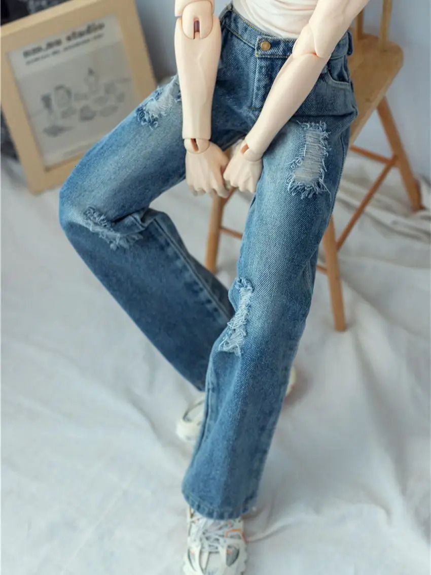 Ripped Blue Jeans-Id75 Uncle