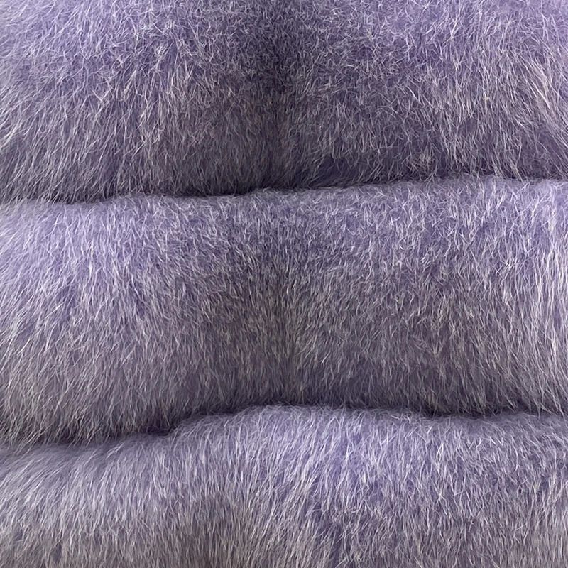 lavender fox coat
