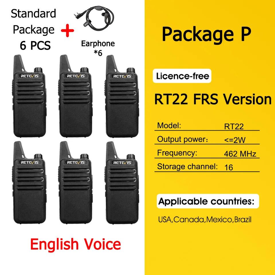 P-FRS 6pcs