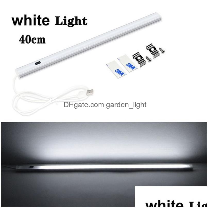 Luz blanca de 40 cm.