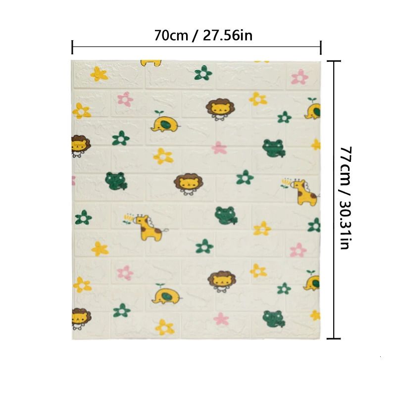 Frog-10pcs-77cmx70cm