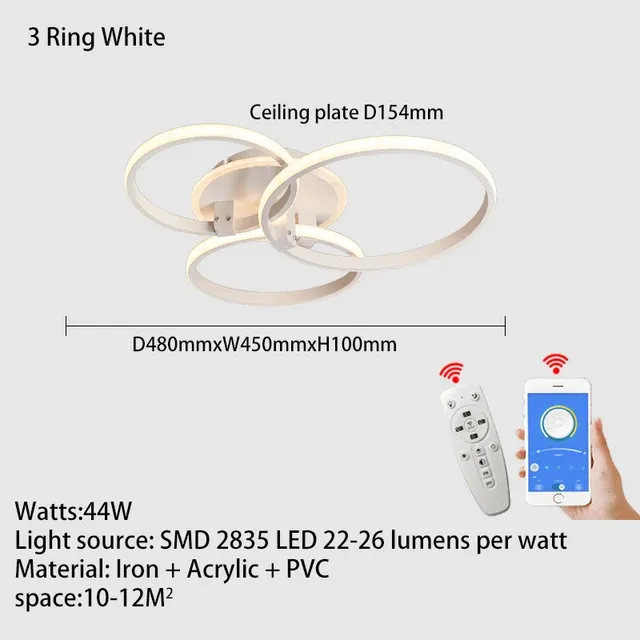 rc Dimmable 4 Rings Whiteを備えたアプリ