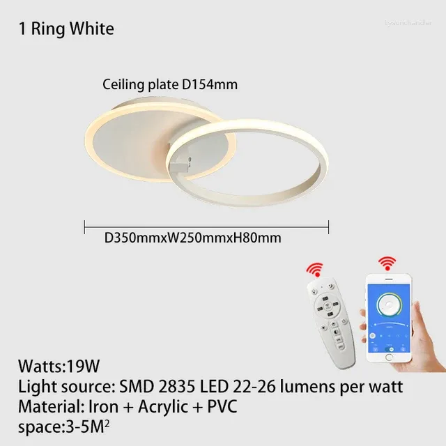 rc Dimmable 2 Rings Whiteを備えたアプリ