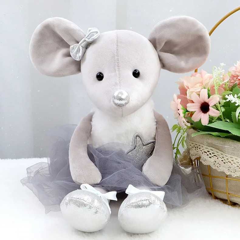 Poupée Ballet Mouse Gris-40cm