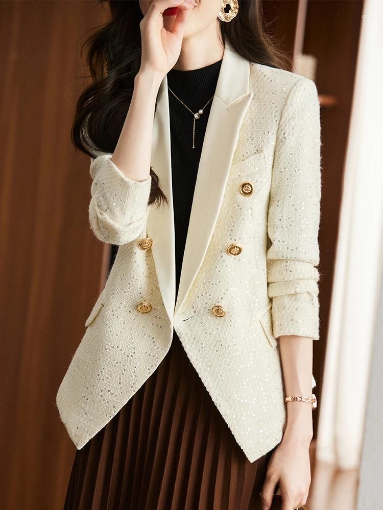 apricot blazer