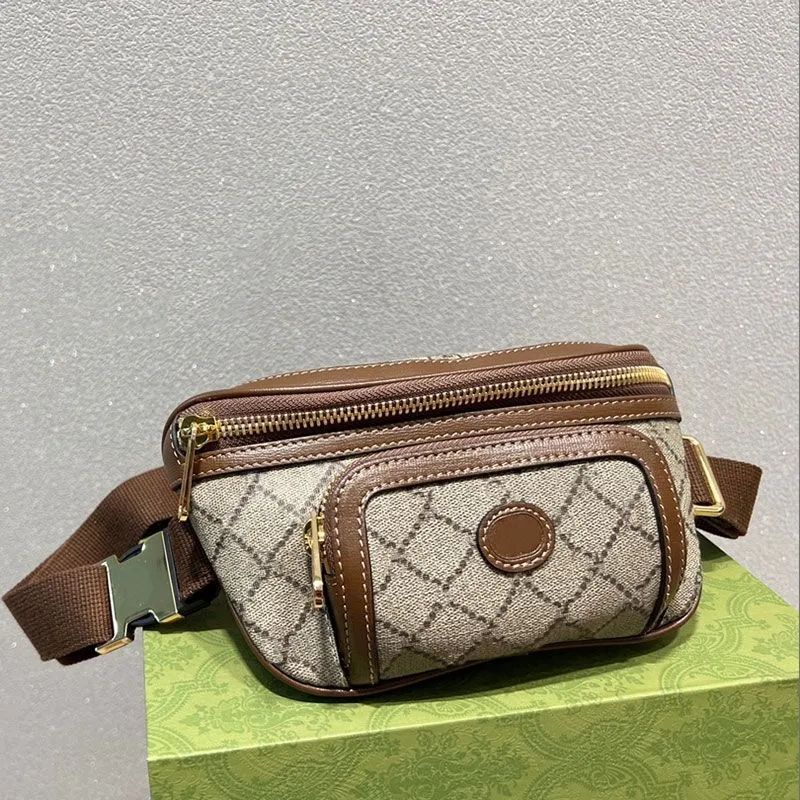 brown bumbag 22*13*3.5cm