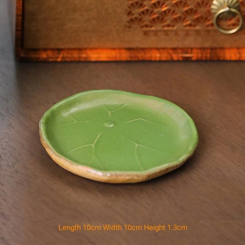 Lotus leaf plate