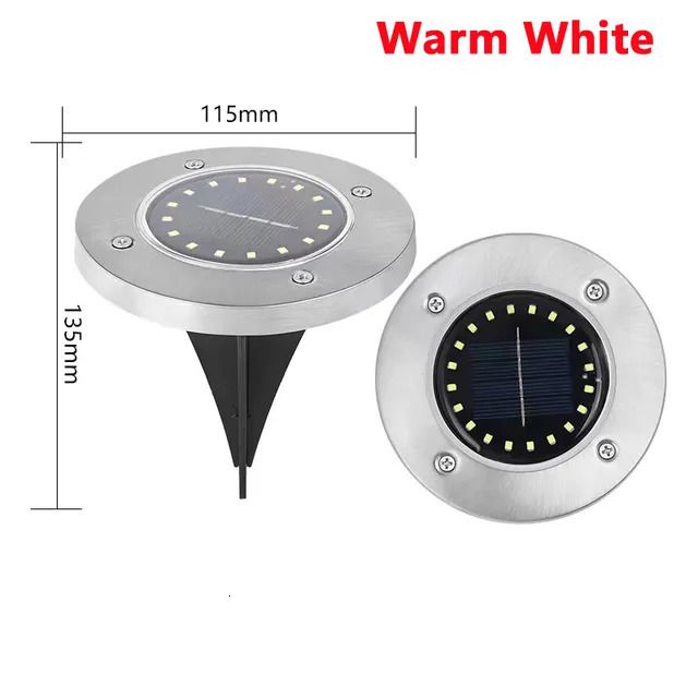 20LED-WARM WHITE-2PCS