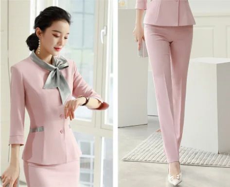 Suit Trousers Pink