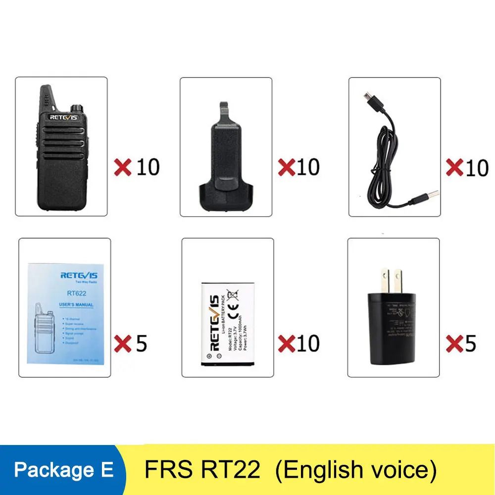 FRS 10 PCS-pakiet e