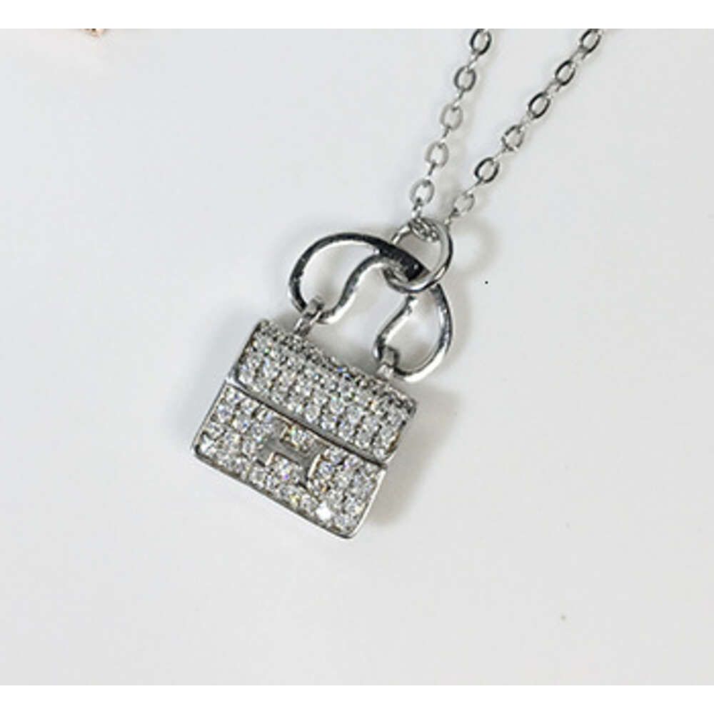 Bag Necklace -925 Sterling Silver -925