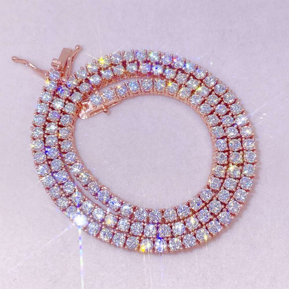 Necklace in oro rosa 5mm 24 pollici