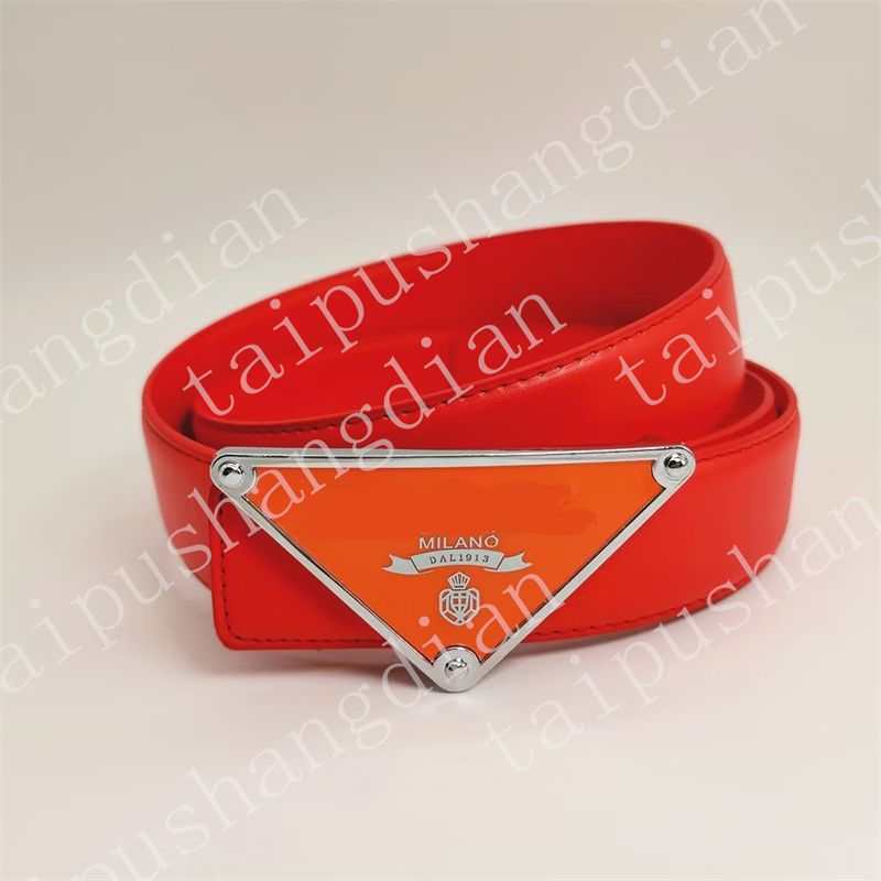 rode riem + oranje gesp